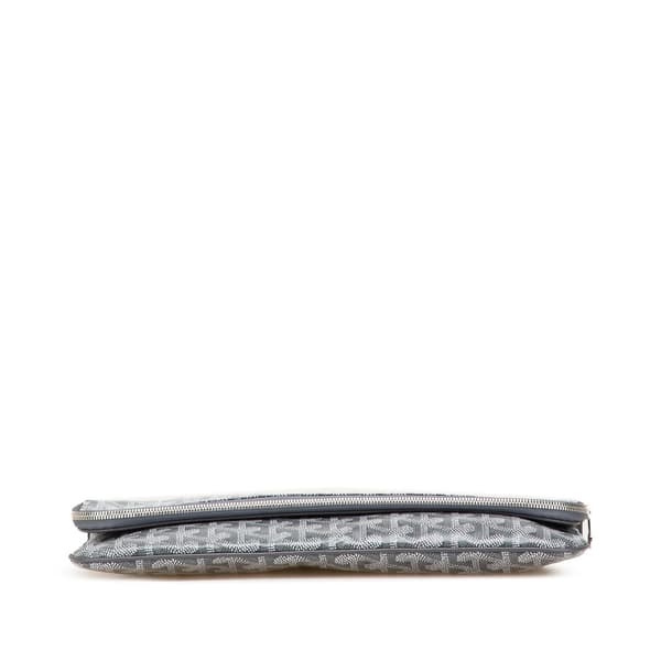 Pre-owned Goyard Goyardine Sainte Marie MM Gray