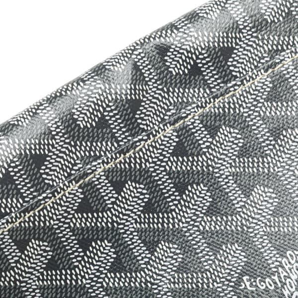 Pre-owned Goyard Goyardine Sainte Marie MM Gray