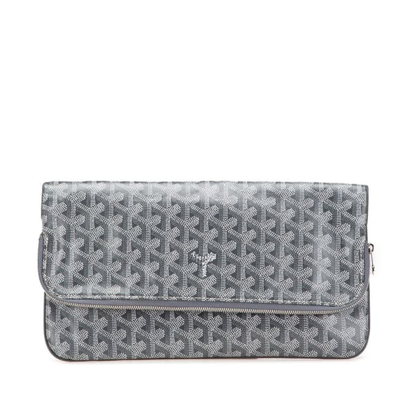 Pre-owned Goyard Goyardine Sainte Marie MM Gray