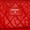 Miniatyrbillede 5 af 10: Pre-owned Chanel Medium Printed Lambskin Cuba La Habana O Case Clutch Red