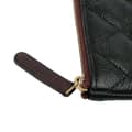 Miniatyrbilde 8 av 10: Pre-owned Chanel Large Quilted Caviar O Case Clutch Black