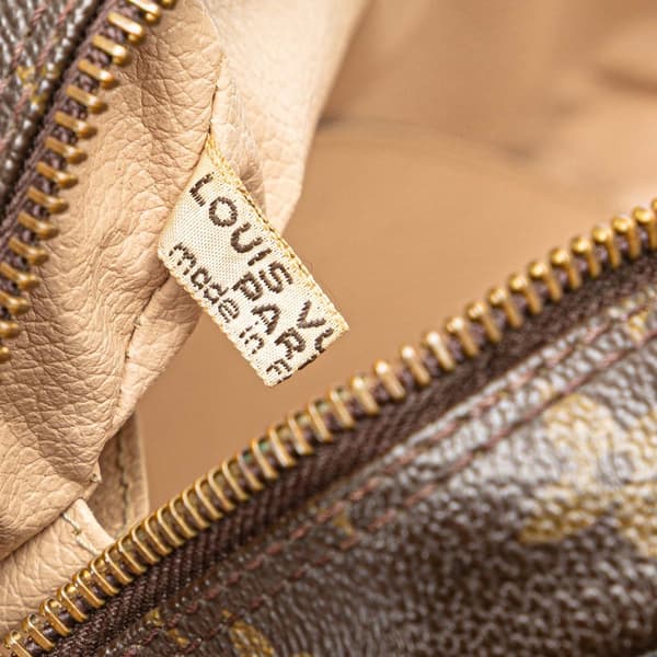 Pre-owned Louis Vuitton Monogram Trousse Toilette 28 Brown