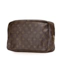 Miniatyrbilde 2 av 10: Pre-owned Louis Vuitton Monogram Trousse Toilette 28 Brown