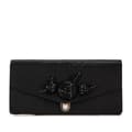 Miniatyrbilde 1 av 10: Pre-owned Prada Satin Applique Clutch Black