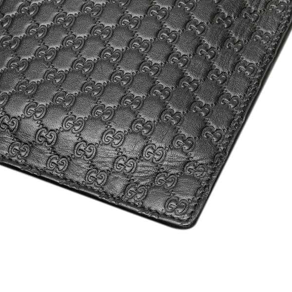 Pre-owned Gucci Microguccissima Clutch Black