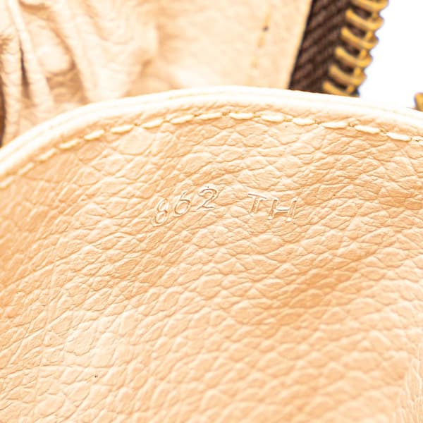 Pre-owned Louis Vuitton Monogram Trousse Toilette 23 Brown