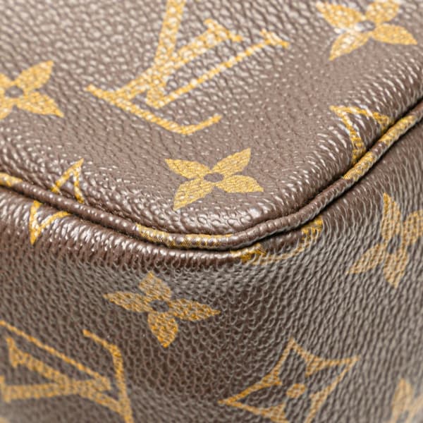 Pre-owned Louis Vuitton Monogram Trousse Toilette 23 Brown