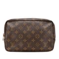 Miniatyrbilde 1 av 10: Pre-owned Louis Vuitton Monogram Trousse Toilette 23 Brown