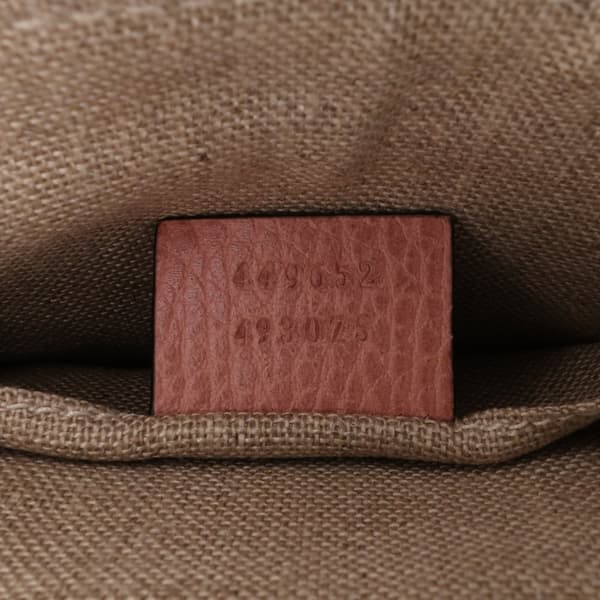 Pre-owned Gucci Calfskin Bamboo Clutch Pink
