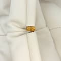 Miniatyrbillede 6 af 8: Pre-owned Bottega Veneta Lambskin The Pouch White