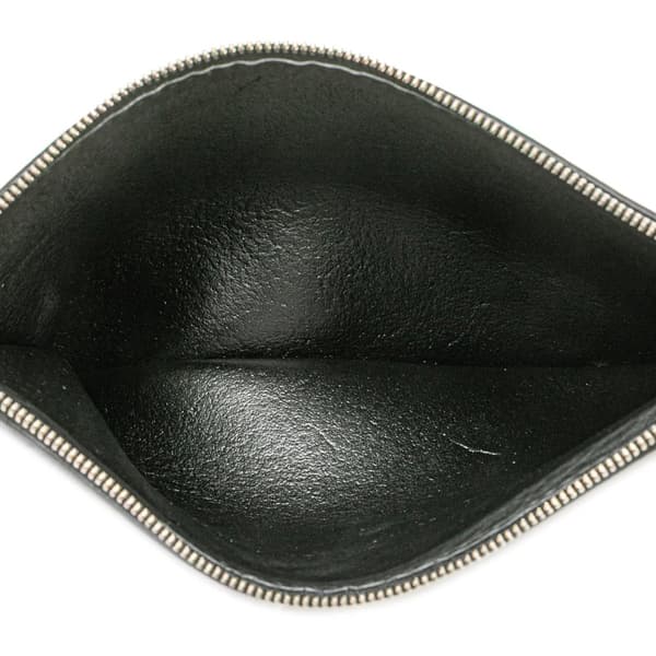 Pre-owned Balenciaga Leather Everyday Pouch Black
