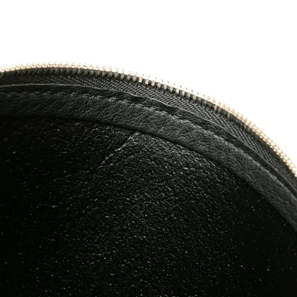 Pre-owned Balenciaga Leather Everyday Pouch Black
