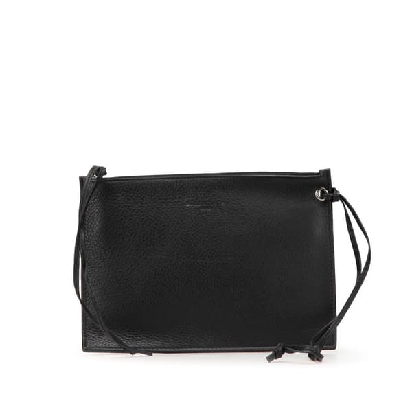 Pre-owned Balenciaga Leather Everyday Pouch Black