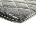 Pikkukuva 9 / 10: Pre-owned Chanel Small Quilted Caviar O Case Clutch Black