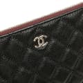 Pikkukuva 10 / 10: Pre-owned Chanel Small Quilted Caviar O Case Clutch Black