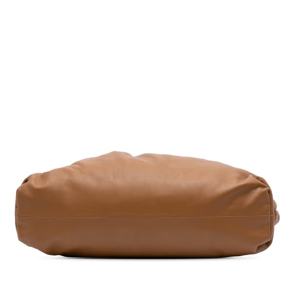 Pre-owned Bottega Veneta Lambskin The Pouch Brown