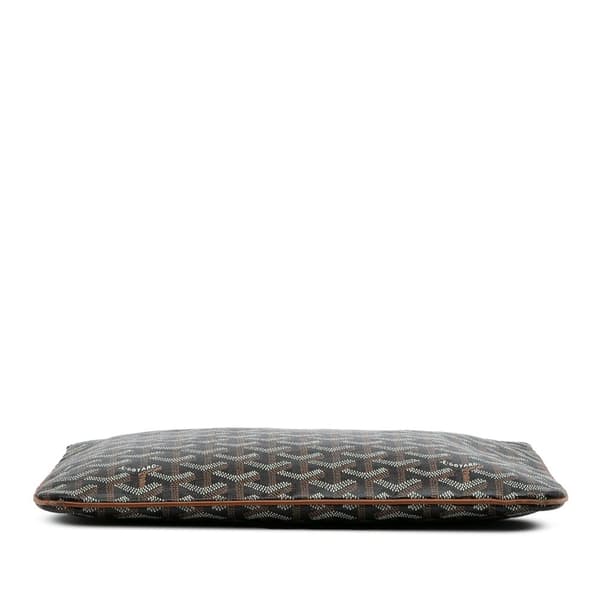 Pre-owned Goyard Goyardine Senat MM Black