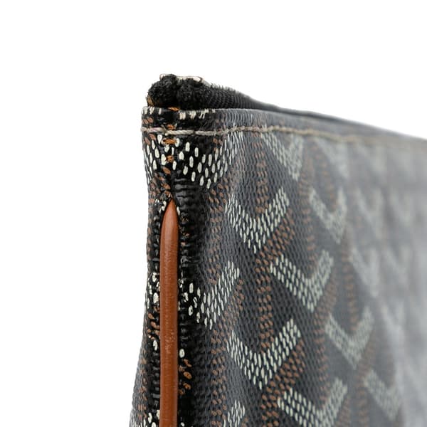 Pre-owned Goyard Goyardine Senat MM Black