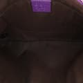 Miniatyrbilde 4 av 10: Pre-owned Gucci Calfskin Bamboo Clutch Purple