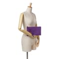 Miniatyrbilde 10 av 10: Pre-owned Gucci Calfskin Bamboo Clutch Purple