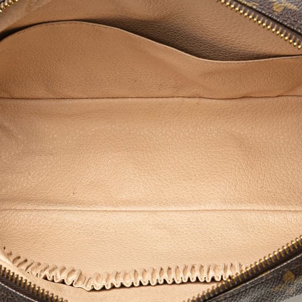 Pre-owned Louis Vuitton Monogram Trousse Toilette 28 Brown