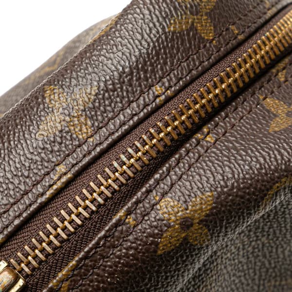 Pre-owned Louis Vuitton Monogram Trousse Toilette 28 Brown