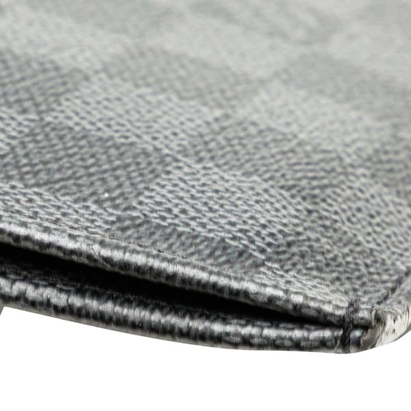 Pre-owned Louis Vuitton Damier Graphite Pochette Jour GM Black