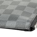 Miniatyrbillede 9 af 10: Pre-owned Louis Vuitton Damier Graphite Pochette Jour GM Black