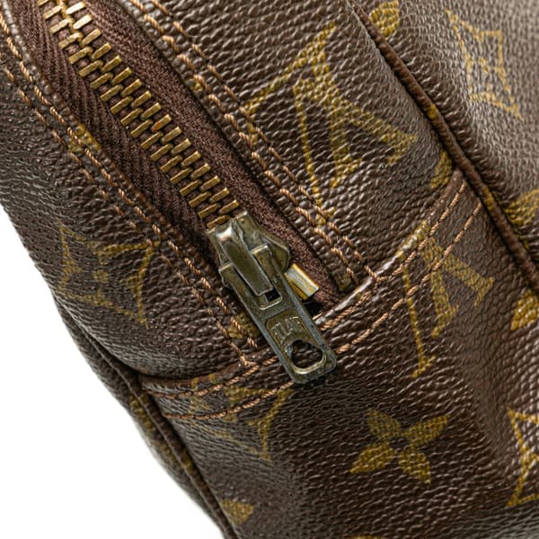 Pre-owned Louis Vuitton Monogram Trousse Toilette 28 Brown