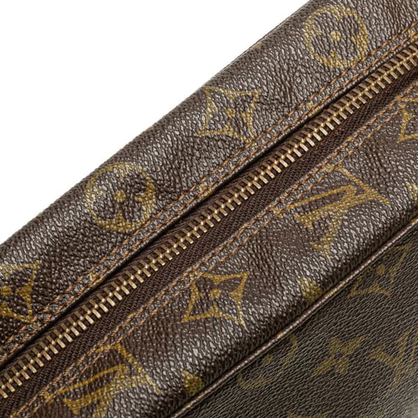 Pre-owned Louis Vuitton Monogram Trousse Toilette 28 Brown