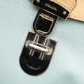 Pikkukuva 10 / 10: Pre-owned Prada Bicolor Saffiano Envelope Pushlock Clutch Blue