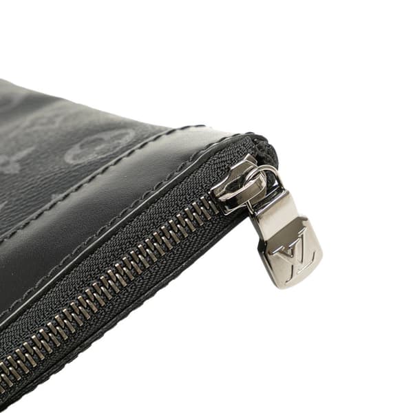 Pre-owned Louis Vuitton Monogram Eclipse Discovery Pochette GM Black