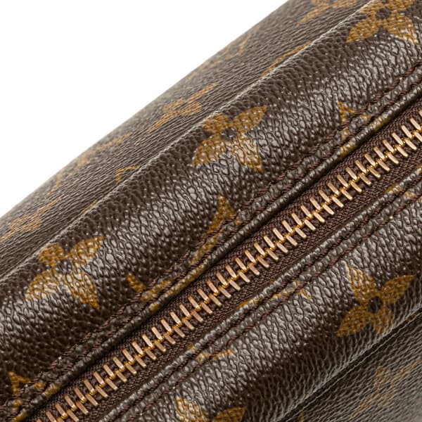 Pre-owned Louis Vuitton Monogram Trousse Toilette 23 Brown