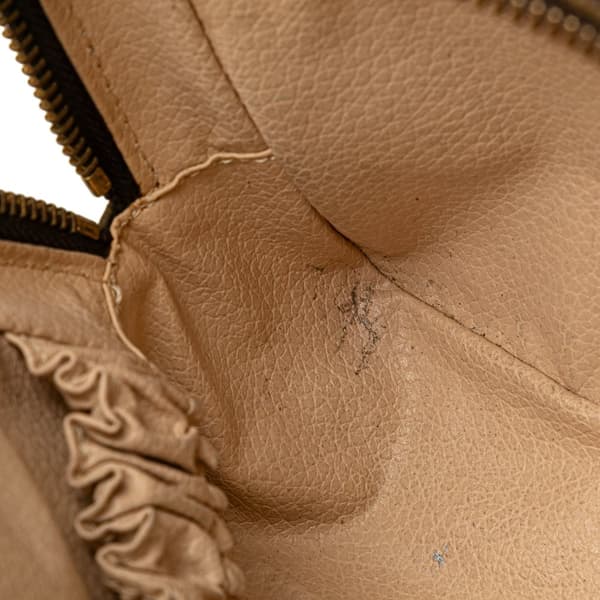 Pre-owned Louis Vuitton Monogram Trousse Toilette 23 Brown