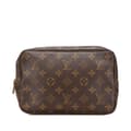 Pikkukuva 1 / 10: Pre-owned Louis Vuitton Monogram Trousse Toilette 23 Brown