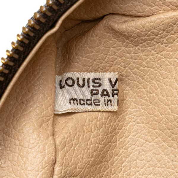 Pre-owned Louis Vuitton Monogram Trousse Toilette 28 Brown