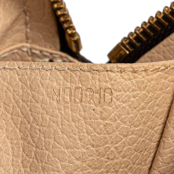 Pre-owned Louis Vuitton Monogram Trousse Toilette 28 Brown