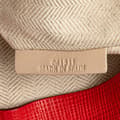 Miniatyrbillede 6 af 10: Pre-owned LOEWE Leather Anagram T Clutch Red