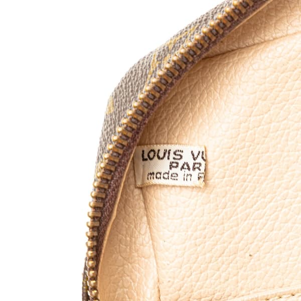 Pre-owned Louis Vuitton Monogram Trousse Toilette 28 Brown