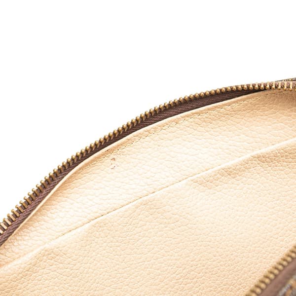 Pre-owned Louis Vuitton Monogram Trousse Toilette 28 Brown