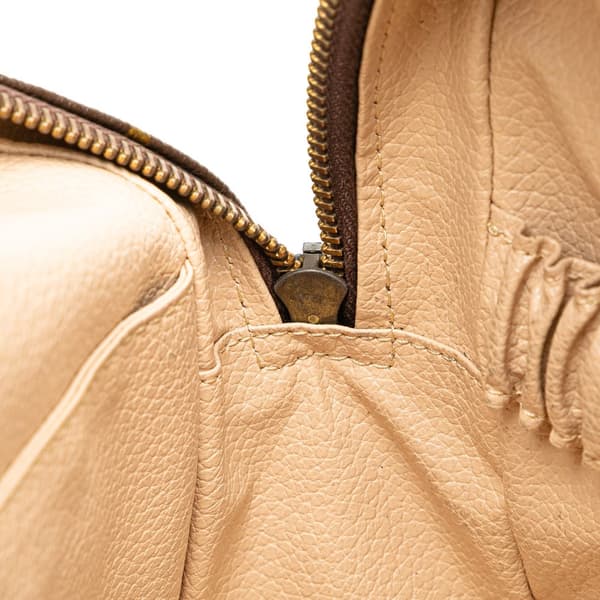 Pre-owned Louis Vuitton Monogram Trousse Toilette 28 Brown