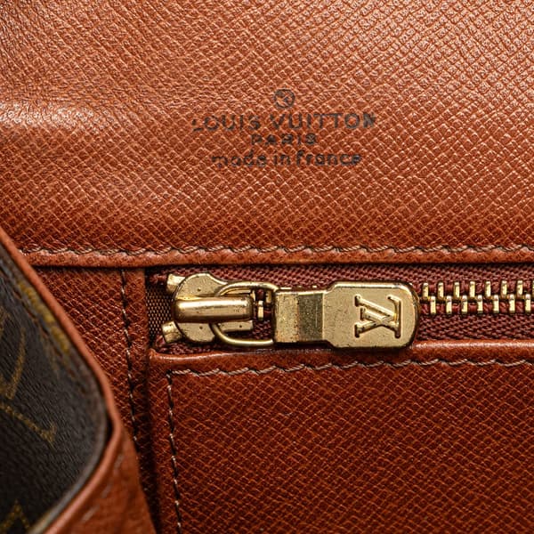 Pre-owned Louis Vuitton Monogram Pochette Dame PM Brown