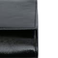 Miniatyrbild 6 av 10: Pre-owned Yves Saint Laurent Large Textured Patent Monogram Belle De Jour Clutch Black