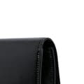Miniatyrbild 7 av 10: Pre-owned Yves Saint Laurent Large Textured Patent Monogram Belle De Jour Clutch Black