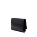 Miniatyrbild 2 av 10: Pre-owned Yves Saint Laurent Large Textured Patent Monogram Belle De Jour Clutch Black