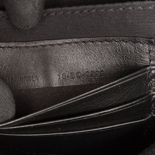 Pre-owned Dior Oblique Canvas A4 Zipped Pouch Black