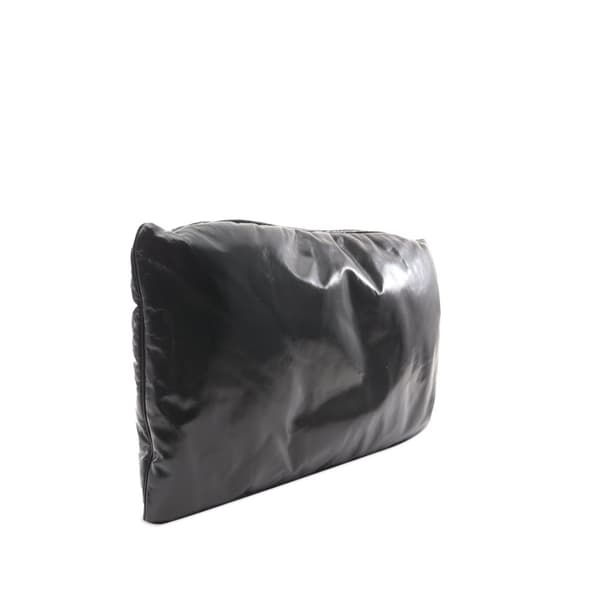 Pre-owned Bottega Veneta Leather Pillow Clutch Green