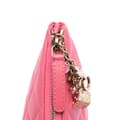 Miniatyrbilde 6 av 10: Pre-owned Chanel Medium Quilted Lambskin Casino Charms O Case Clutch Pink