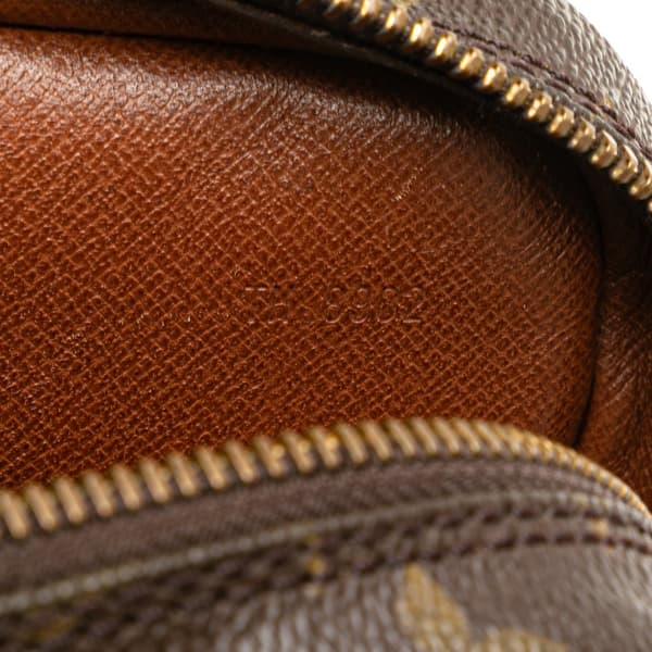 Pre-owned Louis Vuitton Monogram Marly Dragonne GM Brown