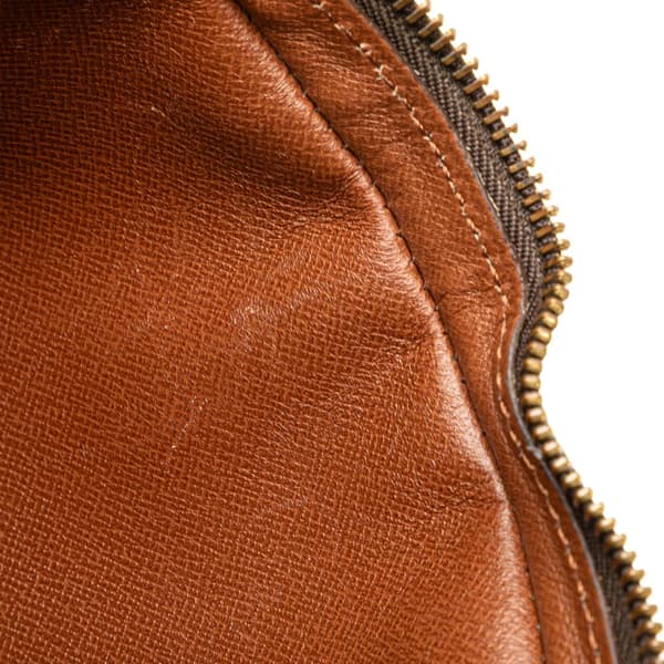 Pre-owned Louis Vuitton Monogram Marly Dragonne GM Brown